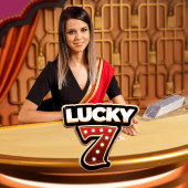 Lucky 7 live dealer card table