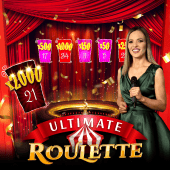 Ultimate Roulette live dealer wheel